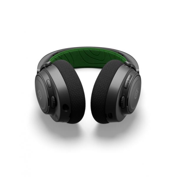Steelseries Arctis Nova 7X Auricolare Con cavo e senza cavo A Padiglione Gaming USB tipo-C Bluetooth Nero, Verde (SteelSeries Arctis Nova 7X Wireless Xbox Series X/S Gaming Headset 61565 PS5, PC - Bl