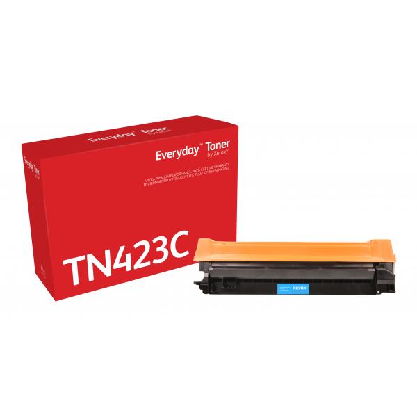 Toner Everyday™ di Xerox Ciano compatibile con Brother TN-423C, Alta capacità (Everyday - High capacity - cyan - compatible - box - toner cartridge [alternative for: Brother TN423C] - Green World All