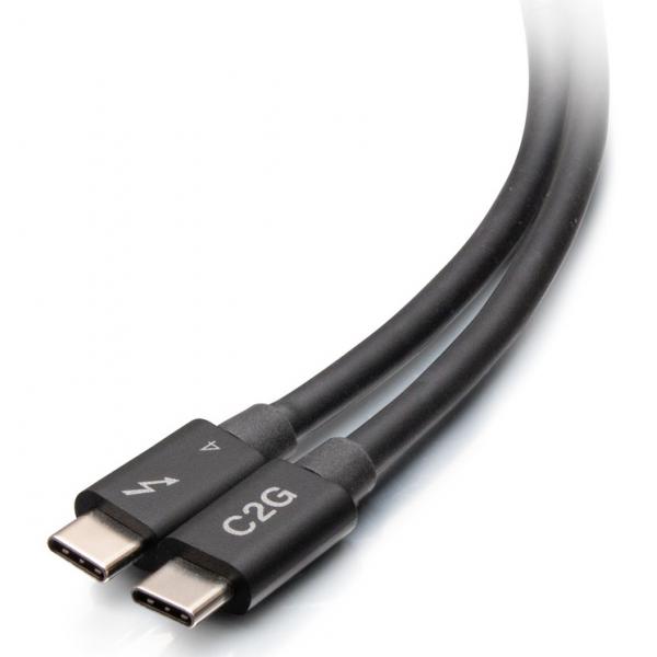 C2G Cavo attivo Thunderbolt™ 4 di tipo USB-C®, 2 m [40 Gbps] (C2G 6ft Thunderbolt 4 USB C Active Cab)