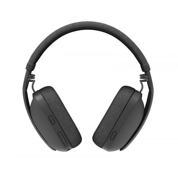 Logitech Zone Vibe 100 (Logitech Headset Zone Vibe 100 Wireless graphite USB-C BT Leicht, kabellos, ohrumschlie?end)