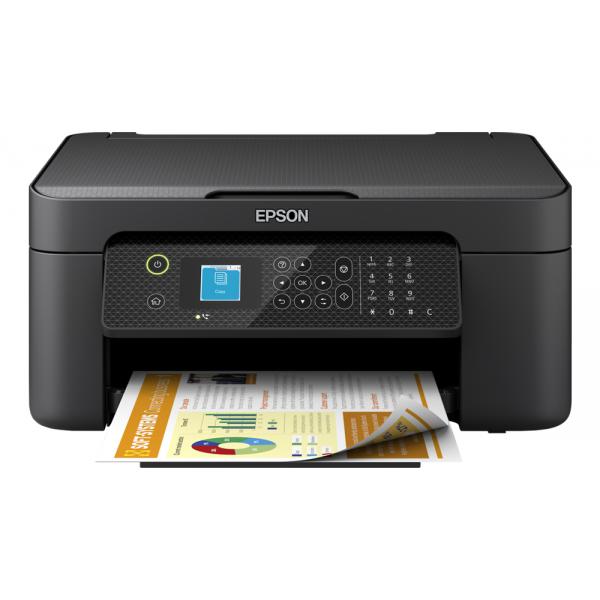 Epson WorkForce WF-2910DWF stampante multifunzione A4 getto d'inchiostro [stampa, scansione, copia] Display LCD 3.7cm, WiFi Direct, AirPrint, 3 mesi inchiostro incluso con ReadyPrint (Epson WorkForce