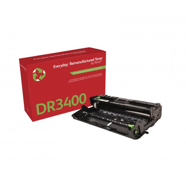 Xerox Fotoricettore rigenerato Everyday™ di Mono compatibile con Brother DR3400, Capacità standard (EVERYDAY DRUM COMPATIBLE WITH - DR-3400 STANDARD CAPACITY)