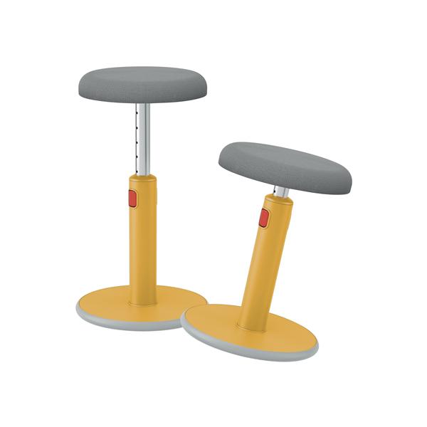 Leitz Ergo Cosy Sit Stand Stool Warm Yellow