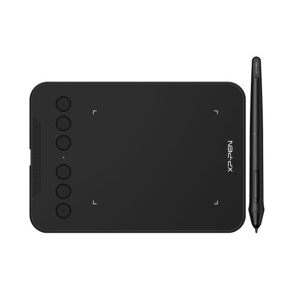 XPPen DECO MINI 4 tavoletta grafica Nero 5080 lpi [linee per pollice] 101,6 x 76,2 mm USB (DECO MINI4 PORTABLE GFX DRAWING TABLET 4 INCH)