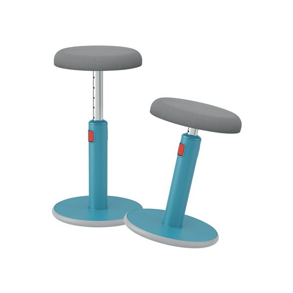 Leitz Ergo Cosy Sit Stand Stool Calm Blue
