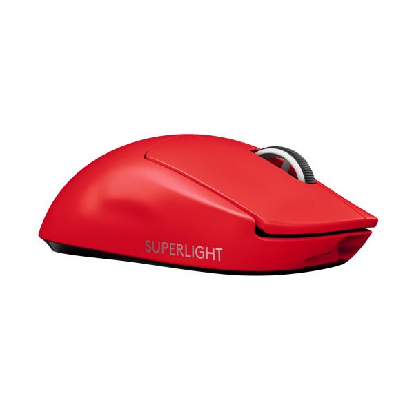 Logitech G 910-006785 mouse Gaming Mano destra RF Wireless Ottico 25600 DPI (PRO X SUPERLIGHT WRLS G MOUSE)