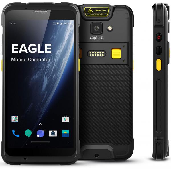 Capture CA-MT-11010B computer palmare 14 cm [5.5] 1440 x 720 Pixel Touch screen 278 g Nero (Eagle Mobile Terminal [4G - version] - Warranty: 12M)