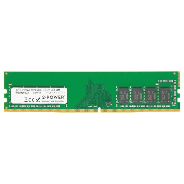 2-Power 2P-5M30Z71700 memoria 8 GB 1 x 8 GB DDR4 288-pin DIMM (8GB DDR4 3200MHz CL22 DIMM)
