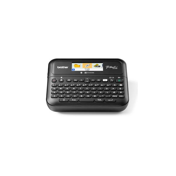 Brother PT-D610BTVP stampante per etichette [CD] Trasferimento termico Con cavo e senza cavo TZe Bluetooth (PT-D610BTVP LABEL PRINTER WITH - CARRY CASE BLACK)