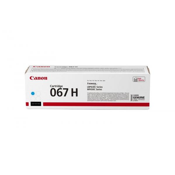 Canon 067H cartuccia toner 1 pz Originale Ciano (CARTRIDGE 067 H C - )