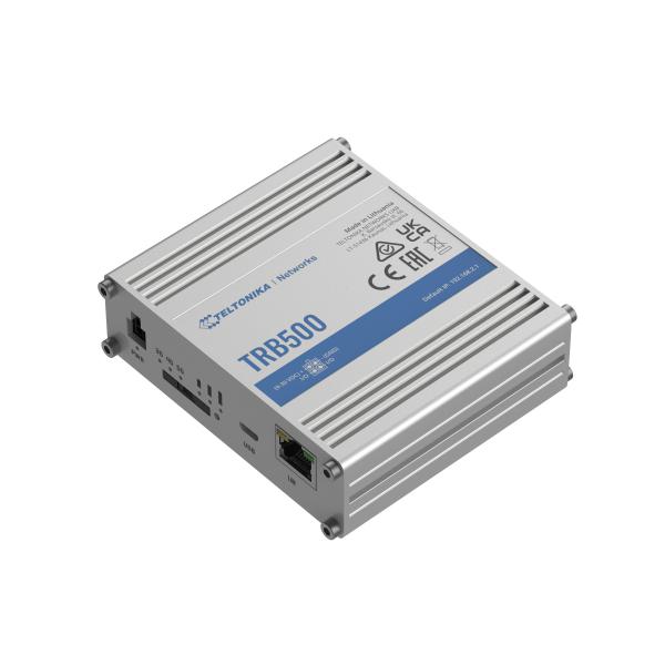 Teltonika TRB500 gateway/controller 10, 100, 1000 Mbit/s (TRB500 [EU] 5G LTE ethernet - gateway - Warranty: 24M)