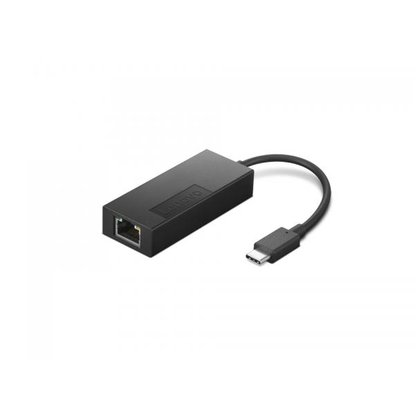 Lenovo 4X91H17795 replicatore di porte e docking station per laptop RJ-45 Nero (LENOVO USB-C 2.5G ETHERNET ADAP - .)