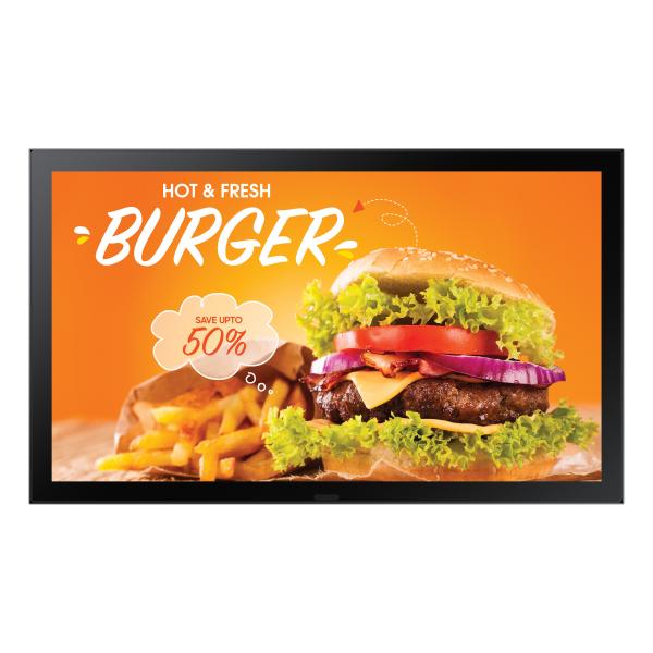 Samsung OH24B Pannello piatto per segnaletica digitale 61 cm [24] LCD Wi-Fi 1500 cd/m² Full HD Nero Processore integrato Tizen 6.5 24/7 (OUTDOOR SIGNAGE OHB 24 INCH)