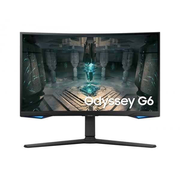 Samsung LS27BG650EUXXU Monitor PC 68,6 cm [27] 2560 x 1440 Pixel Quad HD Nero (27IN ODYSSEY CURVED GAMING MONITOR)