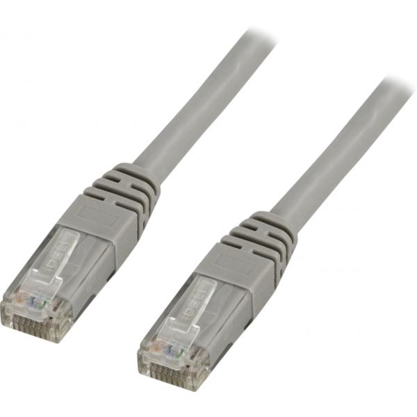 Deltaco TP-650 cavo di rete Grigio 50 m Cat6 (DELTACO patchkabel - 50 m)