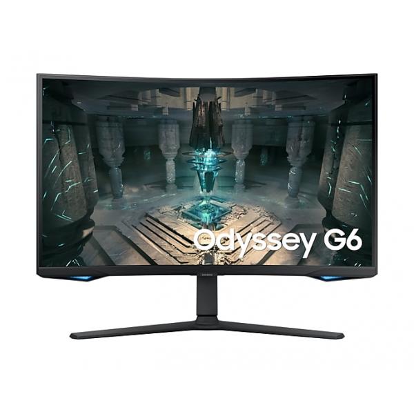 Samsung LS32BG650EUXXU Monitor PC 81,3 cm [32] 2560 x 1440 Pixel Quad HD Nero (Samsung Odyssey G6 S32BG650EU - G65B Series - LED monitor - Smart - gaming - curved - 32 - 2560 x 1440 QHD @ 240 Hz - VA