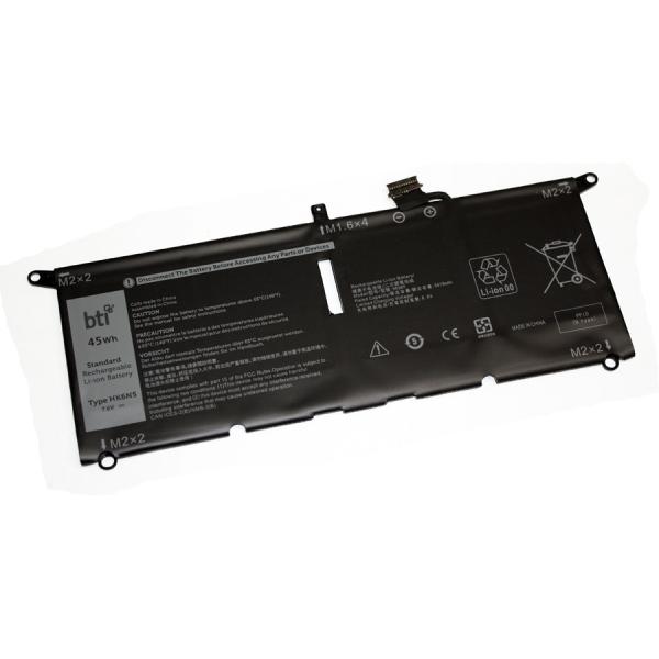BTI HK6N5- ricambio per laptop Batteria (BTI 45Wh 4 cell WDK63 compatible battery for DELL XPS 9380 XPS 9370 VOSTRO 5391 VOSTRO 5390 LATITUDE 3301 INSPIRON 7391 2-IN-1)