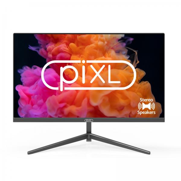 piXL PXD24VH Monitor PC 61 cm [24] 1920 x 1200 Pixel WUXGA LCD Nero (piXL PXD24VH 24 Inch Full HD 60Hz Widescreen Monitor with 1920 x 1080 Resolution, 6.5ms Response Time, Speakers, VGA & HDMI with I