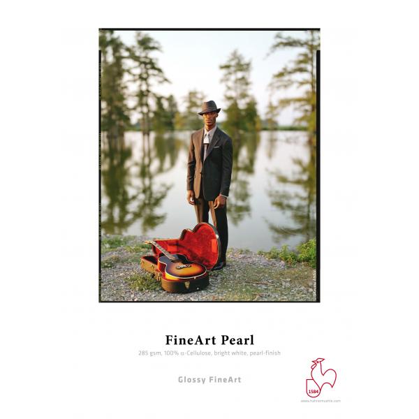 Hahnemühle FineArt Pearl carta fotografica A4 [210x297 mm] Bianco Perlato (FINE ART PEARL-A4 25S 285)