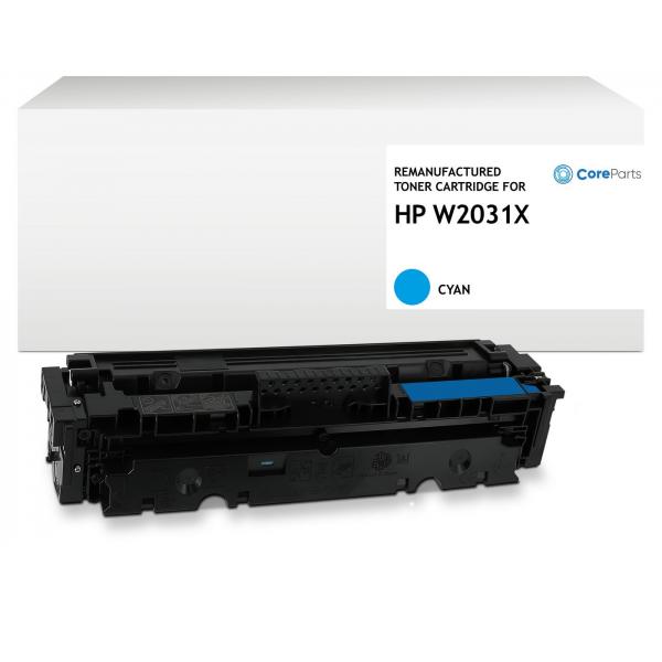 CoreParts QI-W2031X cartuccia toner (Lasertoner for HP Cyan - Warranty: 36M)