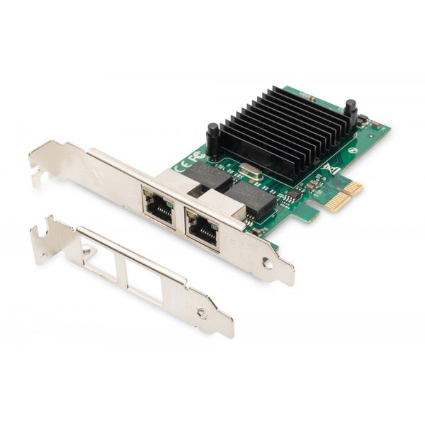 Digitus PCI-E Network Card 1000 Mbit/s (GIGABIT ETH PCI EXPRESS CARD 2-PORT)