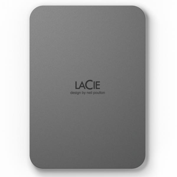 LaCie Mobile Drive Secure disco rigido esterno 4 TB USB tipo-C 3.2 Gen 1 [3.1 Gen 1] Grigio (LACIE MOBILE DRIVE 4TB USB 3.1 - USB TYPE C SPACE GRAY SECURE)