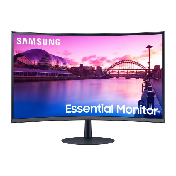 Samsung Monitor Curvo Serie S39C da 27'' Full HD (S27C390Eau 68.6 Cm [27] 1920 - X 1080 Pixels Full Hd Led - Black - Warranty: 12M)
