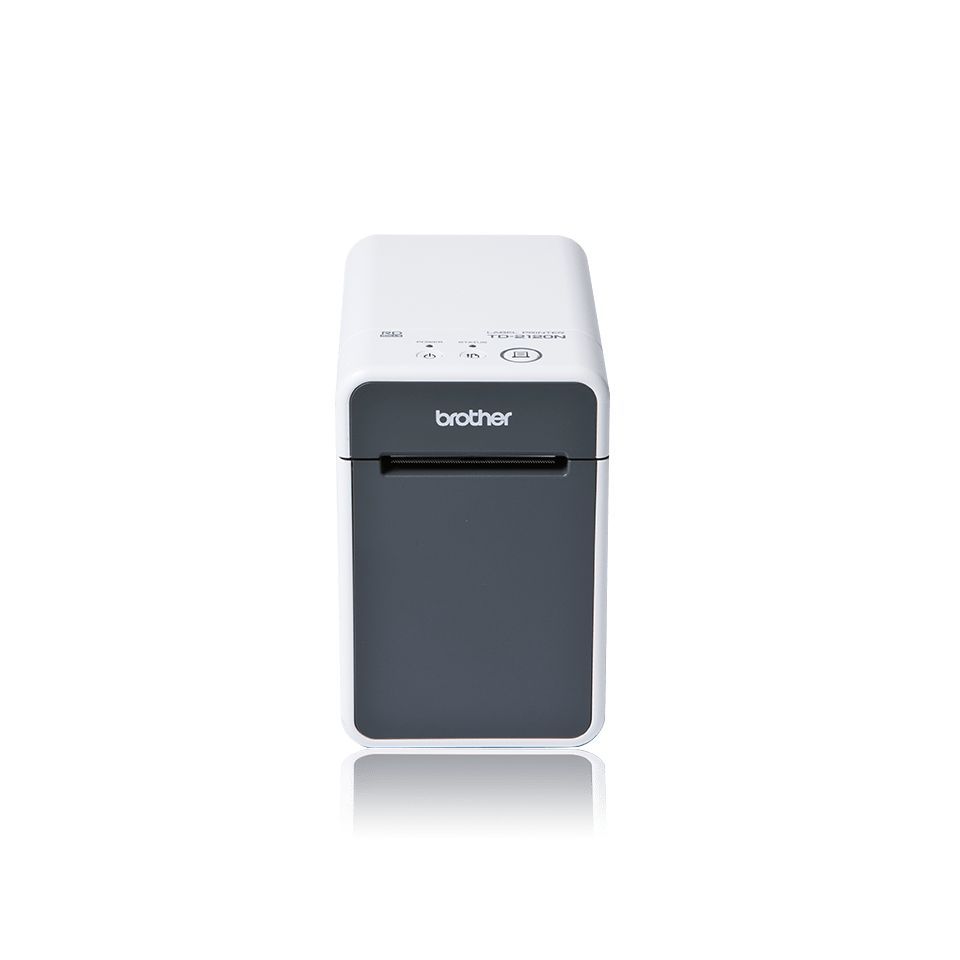 Brother TD-2125N stampante per etichette [CD] Termica diretta 203 x 203 DPI 152,4 mm/s Cablato Collegamento ethernet LAN (2INCH 203DPI DESKTOP PRINTER - EU)