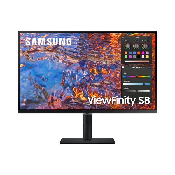 Samsung S80PB Monitor PC 68,6 cm [27] 3840 x 2160 Pixel 4K Ultra HD LCD Nero (Samsung 27 Sk?rm ViewFinity S8 S27B80)