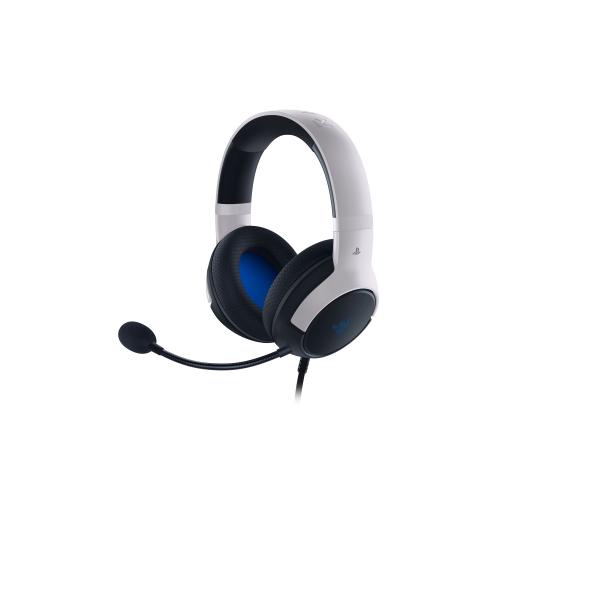 Razer Kaira X Auricolare Cablato A Padiglione Gaming Nero, Bianco (Razer Kaira X - Headset for PS5 - Black/White)