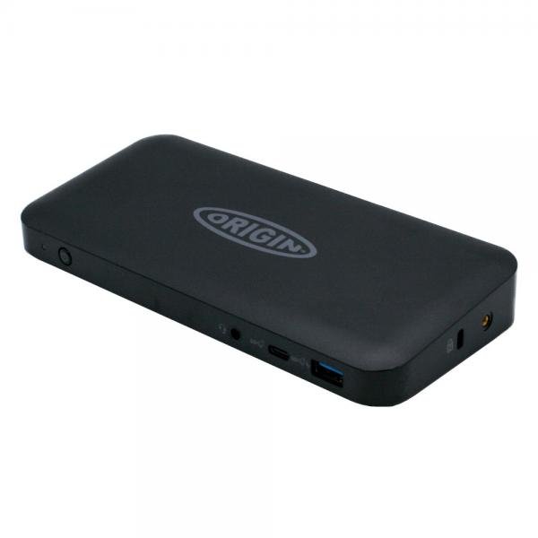 Origin Storage 72C71AA#ABU-OS replicatore di porte e docking station per laptop USB 3.2 Gen 1 [3.1 Gen 1] Type-C Nero (Origin Storage Docking Station USB-C)