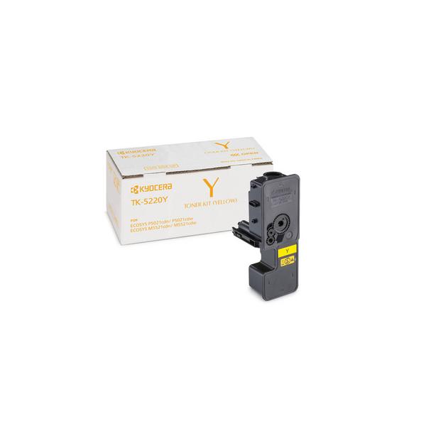 KYOCERA TK-5220Y cartuccia toner 1 pz Originale Giallo (KYOCERA TK-5220Y YELLOW TONER TK-5220Y)