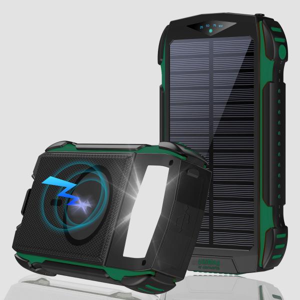 4smarts UltiMag Polimeri di litio [LiPo] 20000 mAh Carica wireless Nero, Verde (4smarts UltiMag Lithium polymer [LiPo])