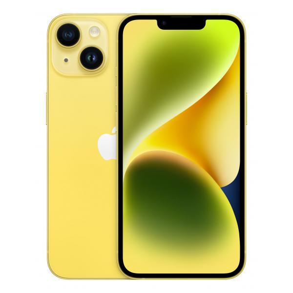 Apple iPhone 14 15,5 cm [6.1] Doppia SIM iOS 17 5G 512 GB Giallo (IPHONE 14 YELLOW - 5G 512GB A15 IOS15)