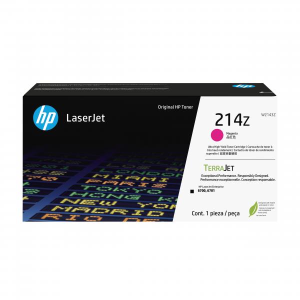 HP Cartuccia toner originale magenta ad altissima capacità LaserJet 214Z (HP 214Z MGN ORIGINAL LASERJET - TONER CRTG)