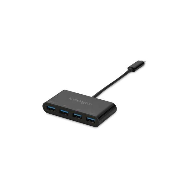 Kensington Hub a 4 porte 10 Gb/s USB-C CH1200 (KENSINGTON CH1200 USB-C 4 PORT - HUB)