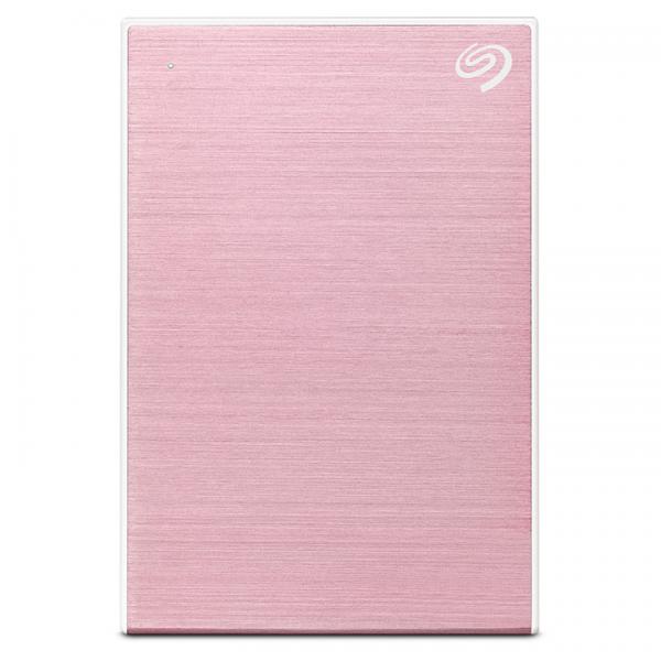 Seagate One Touch STKY2000405 disco rigido esterno 2 TB 2.5 USB tipo-C 3.2 Gen 1 [3.1 Gen 1] Rose Gold, Bianco (ONE TOUCH HDD 2TB 2.5IN - USB3.0 EXTERNAL HDD WITH PASS)