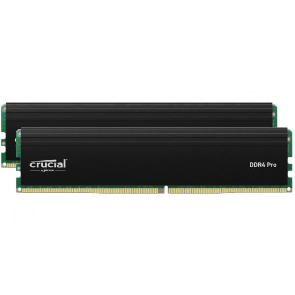 Crucial Pro CP2K32G4DFRA32A memoria 64 GB 2 x 32 GB DDR4 288-pin DIMM (Crucial DDR4 - 64GB 3200 DIMM KIT 2x32GB [CP2K32G4DFRA32A])