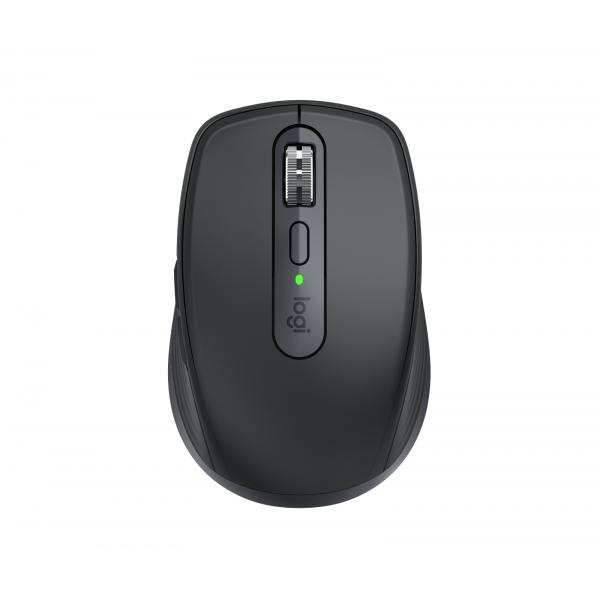 Logitech 910-006958 mouse Ufficio Mano destra RF senza fili + Bluetooth Laser 8000 DPI (Logitech Mouse MX Anywhere 3S Wireless Graphite)