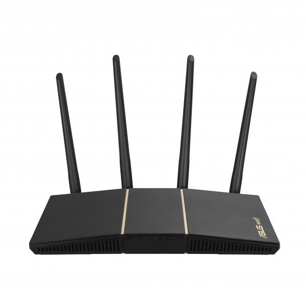 ASUS RT-AX57 router wireless Gigabit Ethernet Dual-band [2.4 GHz/5 GHz] Nero (ASUS W/L ROUTER WIFI 6 AX3000 RT-AX57)