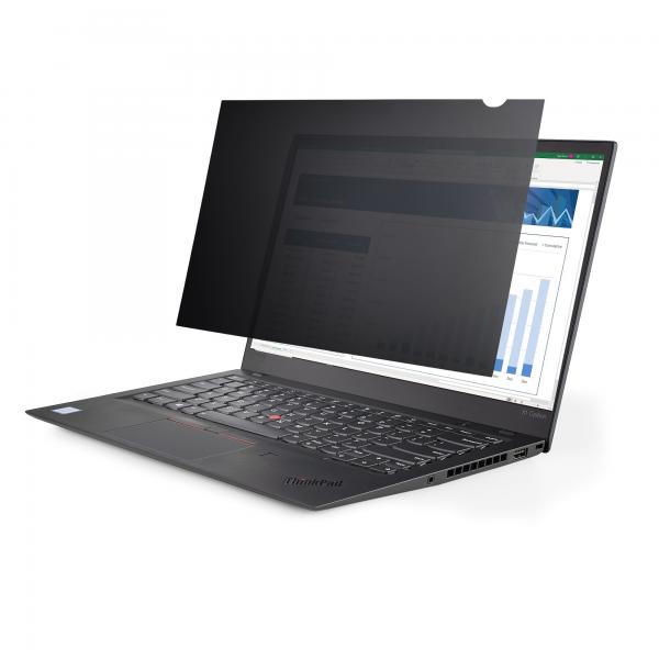 StarTech.com Filtro privacy per laptop da 14 - Schermo privacy antiriflesso per display widescreen [16:9] - Schermo protettivo per monitor con riduzione della luce blu del 51% - Lati opachi/lucidi re