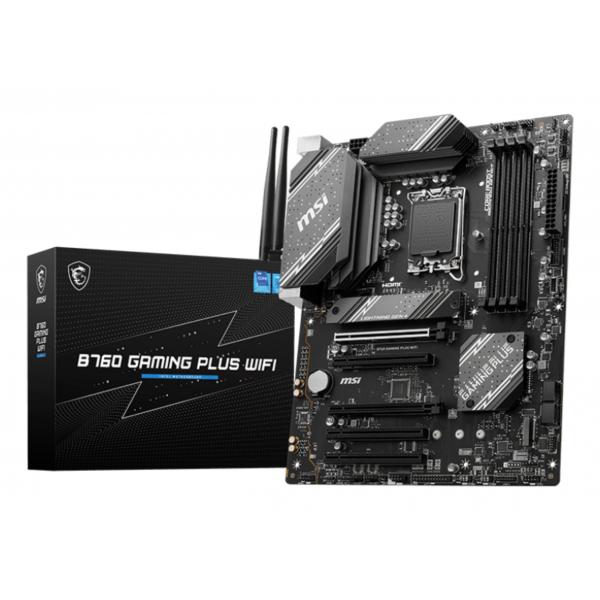 MSI B760 GAMING PLUS WIFI scheda madre Intel B760 LGA 1700 ATX (MSI 1700 B760 GAMING PLUS WIFI)