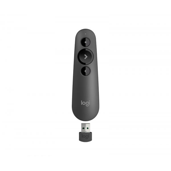 Logitech R500 (R500s wireless presenter - Bluetooth/RF Graphite - Warranty: 12M)