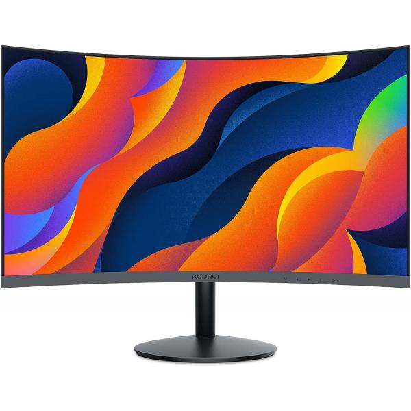 Koorui 27N5C Monitor PC 68,6 cm [27] 1920 x 1080 Pixel Full HD LCD Nero (Koorui 27N5C 27' VA Full HD 1920 x 1080 Curved)