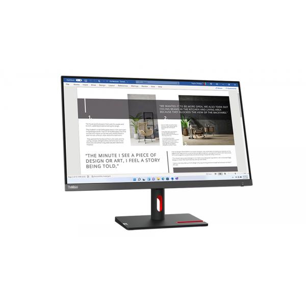 Lenovo ThinkVision S27i-30 Monitor PC 68,6 cm [27] 1920 x 1080 Pixel Full HD LED Grigio (Lenovo ThinkVision S27i-30 - LED monitor - 27 - 1920 x 1080 Full HD [1080p] @ 100 Hz - IPS - 300 cd/m? - 1300: