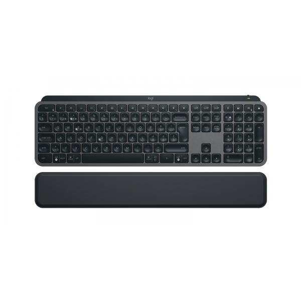 Logitech MX Keys S (MX KEYS S - GRAPHITE - CH - BT - - N/A CENTRAL-419 PLUS PALMREST) - Versione Tedesca
