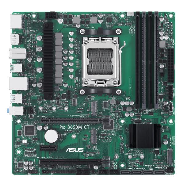 ASUS PRO B650M-CT-CSM AMD B650 Socket AM5 micro ATX (ASUS PRO B650M-CT-CSM - bundkort)