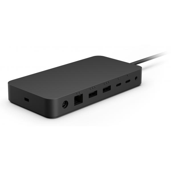 Microsoft Surface Thunderbolt 4 Dock Cablato Nero (Surface Thunderbolt 4 Dock - Wired Black - Warranty: 12M)