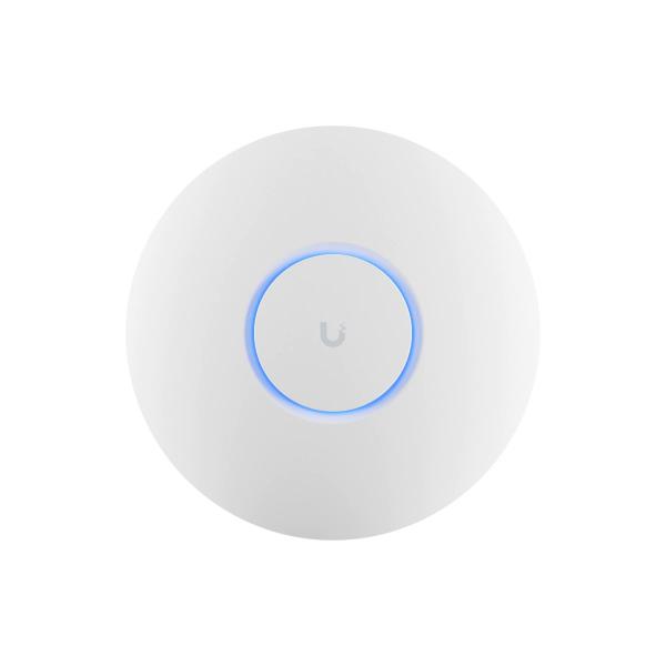 Ubiquiti U6+ punto accesso WLAN 2402 Mbit/s Bianco Supporto Power over Ethernet [PoE] (Ubiquiti U6+ [U6-Plus] Long Range Wi-Fi 6 Wireless Access Point)