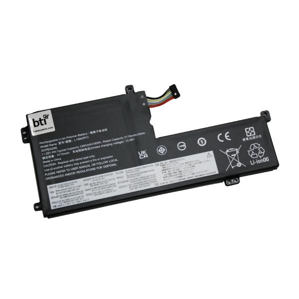 BTI L18M3PF2- ricambio per laptop Batteria (BTI 36Wh 3 cell 5B10W67278 compatible battery for LENOVO IDEAPAD V340-17IWL 81RG IDEAPAD V340-17IWL IDEAPAD V155-15API 81V5 IDEAPAD V155-15API)